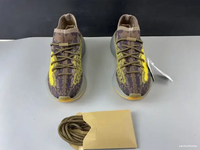 380 YEEZY GOLD 'COFFEE BOOST ADIDAS FZ4982 NON-REFLECTIVE 0509